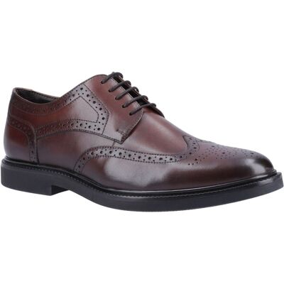 Hush Puppies Kingston Leder Herren Schokoladen Brogues Schuhe Schokolade EU 40,5 / UK 7 Hush Puppies Kingston Leder Herren Schokoladen Brogues Schuhe Schokolade EU 40,5 / UK 7