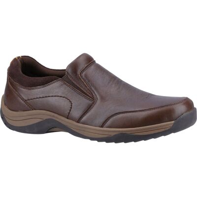 Hush Puppies Donald Leder Herren Mokkasins Schuhe in Kaffee Braun EU 44.5 / UK 10 Hush Puppies Donald Leder Herren Mokkasins Schuhe in Kaffee Braun EU 44.5 / UK 10