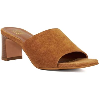 Dune London Dune Jule Wildleder Damen Sandalen in Tan Bräunen EU 42 / UK 8 Dune London Dune Jule Wildleder Damen Sandalen in Tan Bräunen EU 42 / UK 8
