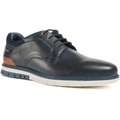 Pod Merlin Leder Herren Schnürschuhe in Marineblau Marine EU 40,5 / UK 7 Pod Merlin Leder Herren Schnürschuhe in Marineblau Marine EU 40,5 / UK 7