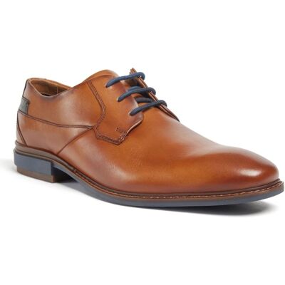 Pod Smyth Leder Herren Cognac Schnürschuhe Bräunen EU 40,5 / UK 7 Pod Smyth Leder Herren Cognac Schnürschuhe Bräunen EU 40,5 / UK 7