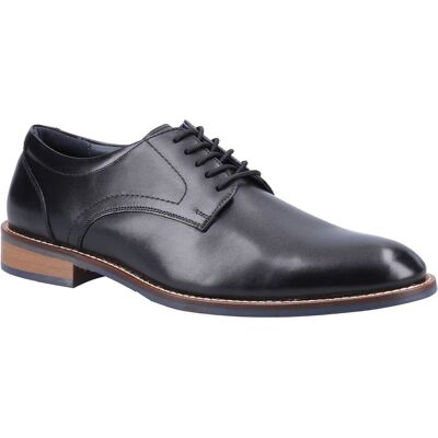Hush Puppies Damien Schnürschuhe aus Leder für Herren in Schwarz Schwarz EU 44.5 / UK 10 Hush Puppies Damien Schnürschuhe aus Leder für Herren in Schwarz Schwarz EU 44.5 / UK 10