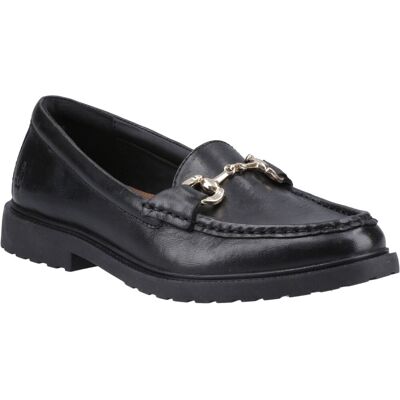 Hush Puppies Verity Snaffle Leder Damen Schwarz Slipper Schwarz EU 40,5 / UK 7 Hush Puppies Verity Snaffle Leder Damen Schwarz Slipper Schwarz EU 40,5 / UK 7