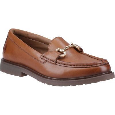 Hush Puppies Verity Snaffle Leder Damen Tan Slipper Bräunen EU 36 / UK 3 Hush Puppies Verity Snaffle Leder Damen Tan Slipper Bräunen EU 36 / UK 3