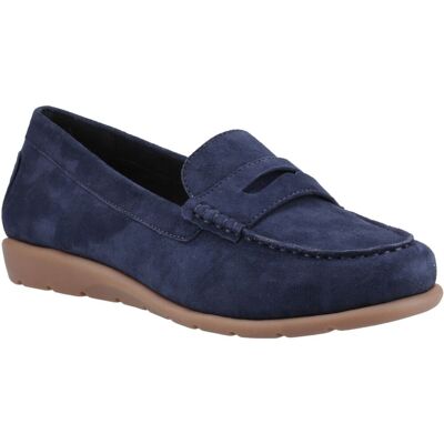Hush Puppies Shelby Wildleder Damen Mokassins Navy Marine EU 38 / UK 5 Hush Puppies Shelby Wildleder Damen Mokassins Navy Marine EU 38 / UK 5