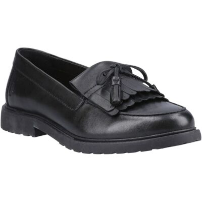 Hush Puppies Verity Kiltie Leder Damen schwarze Slipper Schwarz EU 36 / UK 3 Hush Puppies Verity Kiltie Leder Damen schwarze Slipper Schwarz EU 36 / UK 3
