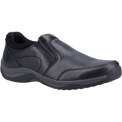 Hush Puppies Donald Leder Herren Schwarz Mokassins Schuhe Schwarz EU 43 / UK 9 Hush Puppies Donald Leder Herren Schwarz Mokassins Schuhe Schwarz EU 43 / UK 9