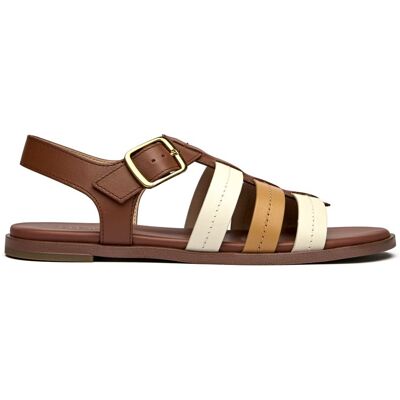 Cole Haan Flynn Fishman Sandalen Bräunen EU 37 / UK 4 Cole Haan Flynn Fishman Sandalen Bräunen EU 37 / UK 4
