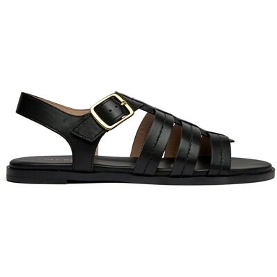 Cole Haan Flynn Fishman Sandalen Schwarz EU 37 / UK 4 Cole Haan Flynn Fishman Sandalen Schwarz EU 37 / UK 4