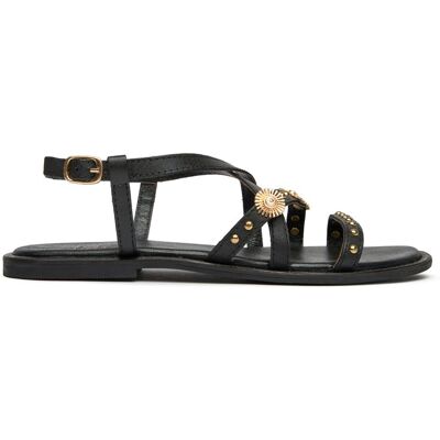 Sole Dream Gladiator-Sandalen Schwarz EU 37 / UK 4 Sole Dream Gladiator-Sandalen Schwarz EU 37 / UK 4
