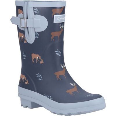 Cotswold Rehe Wasserdichte Gummistiefel - Damen Mittellang Waldstiefel Cotswold Rehe Wasserdichte Gummistiefel - Damen Mittellang Waldstiefel