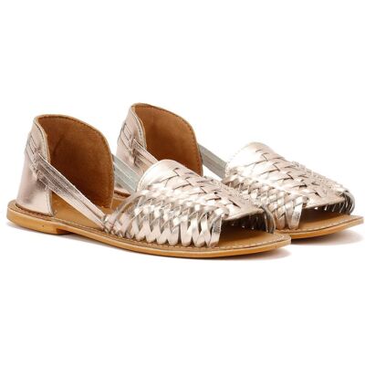Tower London Tower Footwear Hurache Damen Gold Sandalen Gold EU 38 / UK 5 Tower London Tower Footwear Hurache Damen Gold Sandalen Gold EU 38 / UK 5