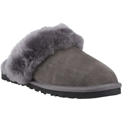 Hush Puppies Samantha Damen Hausschuhe aus Wildleder in Grau Grau EU 36 / UK 3 Hush Puppies Samantha Damen Hausschuhe aus Wildleder in Grau Grau EU 36 / UK 3