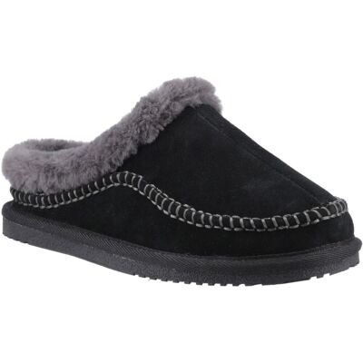 Hush Puppies Anika Wildleder Damen Schwarz Hausschuhe Schwarz EU 38 / UK 5 Hush Puppies Anika Wildleder Damen Schwarz Hausschuhe Schwarz EU 38 / UK 5