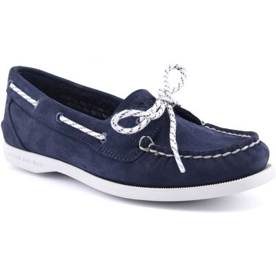 Sperry Authentic 1 Eye Damen Bootsschuhe Aus Leder In Marineblau Marine EU 38,5 / UK 5,5 Sperry Authentic 1 Eye Damen Bootsschuhe Aus Leder In Marineblau Marine EU 38,5 / UK 5,5