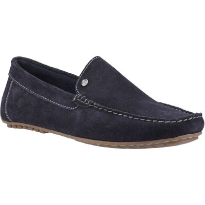 Hush Puppies Ralph Suede Herren Lederslipper In Marineblau Marine EU 43 / UK 9 Hush Puppies Ralph Suede Herren Lederslipper In Marineblau Marine EU 43 / UK 9