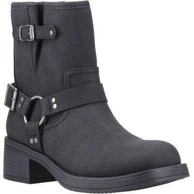 Rocket Dog Nino Kunstleder Damen Schwarze Absatz Stiefeletten Schwarz EU 40,5 / UK 7 Rocket Dog Nino Kunstleder Damen Schwarze Absatz Stiefeletten Schwarz EU 40,5 / UK 7