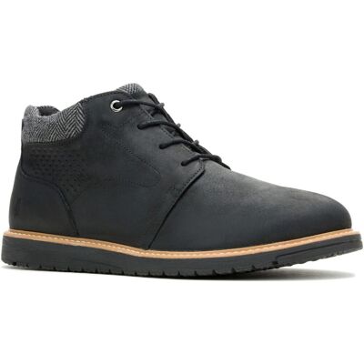 Hush Puppies Jenson Leder Herren Schwarz Stiefeletten Schwarz EU 43 / UK 9 Hush Puppies Jenson Leder Herren Schwarz Stiefeletten Schwarz EU 43 / UK 9