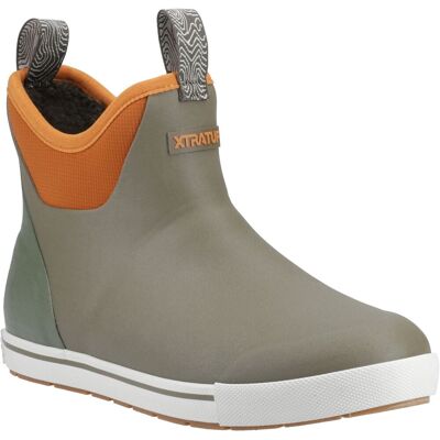 Xtratuf Knöchel Deck Camp Stiefel Gummi Herren Oliv Wellington Stiefel Olive EU 44.5 / UK 10 Xtratuf Knöchel Deck Camp Stiefel Gummi Herren Oliv Wellington Stiefel Olive EU 44.5 / UK 10