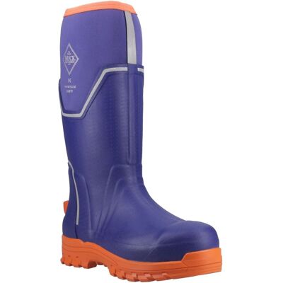 Muck Boots Grit S5 Herren Gummistiefel Blau/Orange Blau EU 39/UK 6 Muck Boots Grit S5 Herren Gummistiefel Blau/Orange Blau EU 39/UK 6