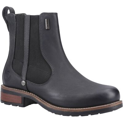 Cotswold Notgrove Damen Chelsea Stiefel aus schwarzem Leder Schwarz EU 38 / UK 5 Cotswold Notgrove Damen Chelsea Stiefel aus schwarzem Leder Schwarz EU 38 / UK 5