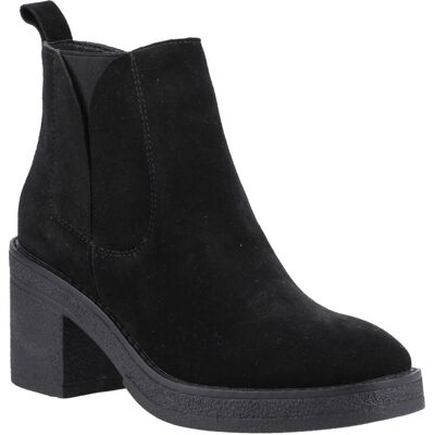 Hush Puppies Felicia Wildleder Damen Schwarze Absatz Chelsea Boots Schwarz EU 40,5 / UK 7 Hush Puppies Felicia Wildleder Damen Schwarze Absatz Chelsea Boots Schwarz EU 40,5 / UK 7