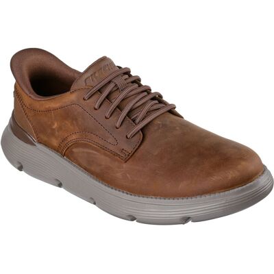 Skechers Garza Duran Leder Herren Schnürschuhe Dunkelbraun Braun EU 46 / UK 11 Skechers Garza Duran Leder Herren Schnürschuhe Dunkelbraun Braun EU 46 / UK 11