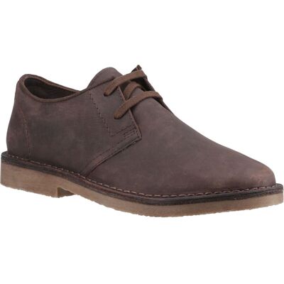 Hush Puppies Scout Leder Schnürschuhe für Herren in wachsbraun Braun EU 40,5 / UK 7 Hush Puppies Scout Leder Schnürschuhe für Herren in wachsbraun Braun EU 40,5 / UK 7