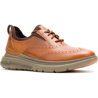 Hush Puppies Excel Leder Herren Cognac Schnürschuhe Bräunen EU 40,5 / UK 7 Hush Puppies Excel Leder Herren Cognac Schnürschuhe Bräunen EU 40,5 / UK 7