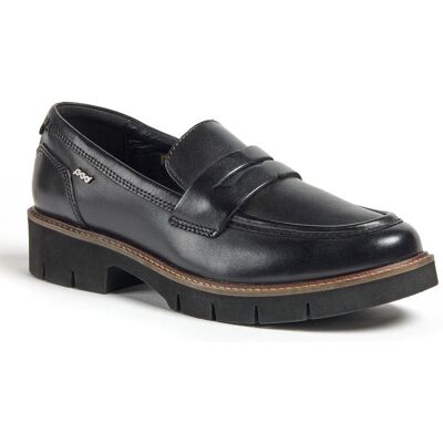Pod Kaltin Damen Schwarze Lederloafer Schwarz EU 38 / UK 5 Pod Kaltin Damen Schwarze Lederloafer Schwarz EU 38 / UK 5