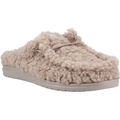 HEYDUDE Wally Polyester Herren Timber Wolf Pantoletten Braun EU 47.5 / UK 12 HEYDUDE Wally Polyester Herren Timber Wolf Pantoletten Braun EU 47.5 / UK 12