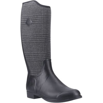 Muck Boots Derby Tall Gummi Damenstiefel Schwarz/Karo Winter kniehoch Schwarz EU 39/UK 6 Muck Boots Derby Tall Gummi Damenstiefel Schwarz/Karo Winter kniehoch Schwarz EU 39/UK 6