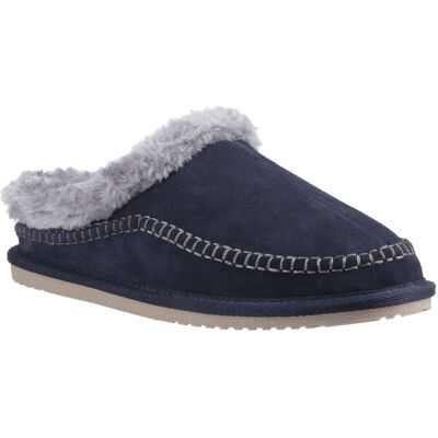 Hush Puppies Atticus Wildleder Hausschuhe für Herren in Marineblau Marine EU 46 / UK 11 Hush Puppies Atticus Wildleder Hausschuhe für Herren in Marineblau Marine EU 46 / UK 11