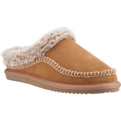 Hush Puppies Anika Wildleder Damen Hausschuhe in Beige Bräunen EU 40,5 / UK 7 Hush Puppies Anika Wildleder Damen Hausschuhe in Beige Bräunen EU 40,5 / UK 7