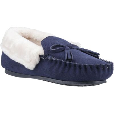 Hush Puppies Agnes Wildleder Damen Hausschuhe Navy Marine EU 36 / UK 3 Hush Puppies Agnes Wildleder Damen Hausschuhe Navy Marine EU 36 / UK 3