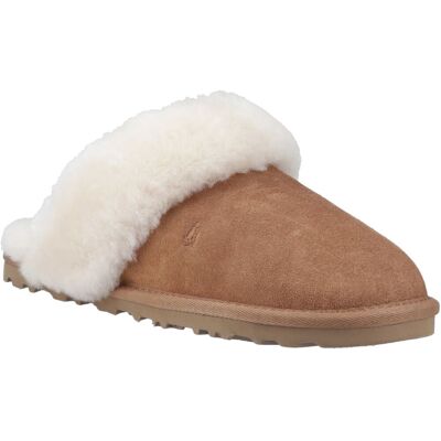 Hush Puppies Samantha Damenhausschuhe aus Veloursleder in Tan Bräunen EU 38 / UK 5 Hush Puppies Samantha Damenhausschuhe aus Veloursleder in Tan Bräunen EU 38 / UK 5