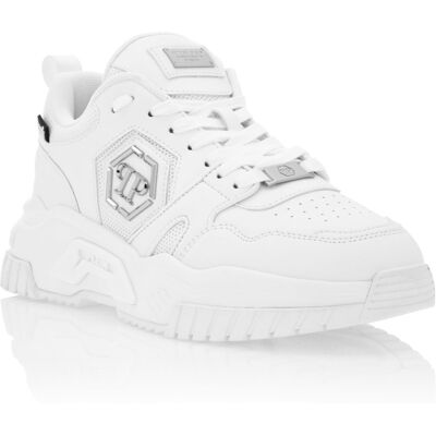 Philipp Plein Low-Top Turnschuhe Hexagon Weiß US 39 Philipp Plein Low-Top Turnschuhe Hexagon Weiß US 39