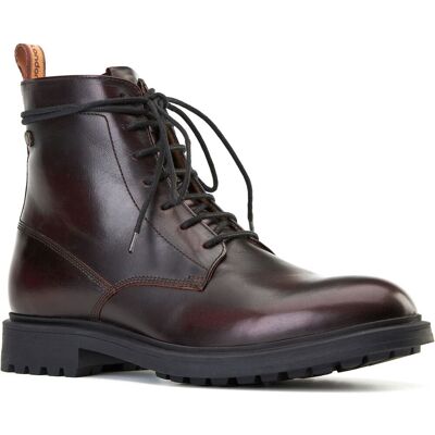 Base London Brunel Leder Herren Weinfarbene Ankle Boots Wein EU 39/UK 6 Base London Brunel Leder Herren Weinfarbene Ankle Boots Wein EU 39/UK 6