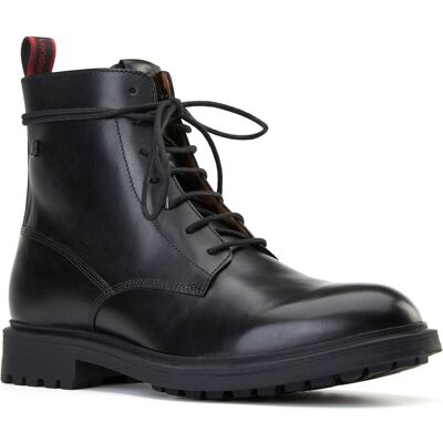 Base London Brunel Leder Herren Schwarze Stiefeletten Schwarz EU 39/UK 6 Base London Brunel Leder Herren Schwarze Stiefeletten Schwarz EU 39/UK 6