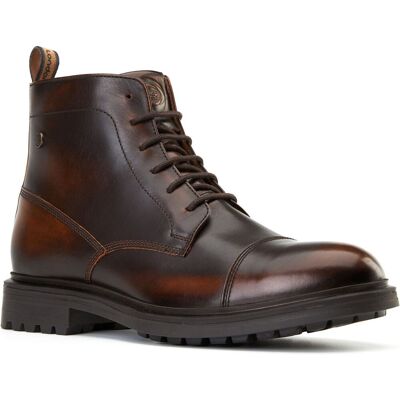 Base London Boulton Leder Herren Braun Stiefeletten Braun EU 39/UK 6 Base London Boulton Leder Herren Braun Stiefeletten Braun EU 39/UK 6