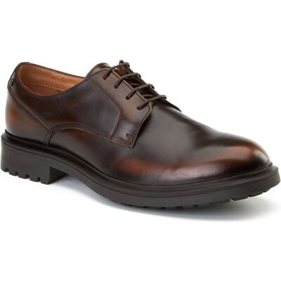 Base London Locke Leder Herren Schnürschuhe Braun Braun EU 42 / UK 8 Base London Locke Leder Herren Schnürschuhe Braun Braun EU 42 / UK 8