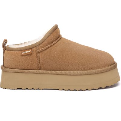 EverAU Australia EVER AU Australien Damen Partridge Classic Ultra Mini Plattform-Stiefel Kastanie EU 40,5 / UK 7 EverAU Australia EVER AU Australien Damen Partridge Classic Ultra Mini Plattform-Stiefel Kastanie EU 40,5 / UK 7