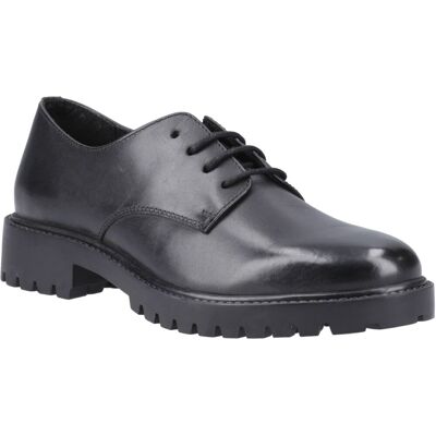 Hush Puppies Aubrey Schnürsenkel Senior Leder Mädchen schwarze Derby-Schuhe Schwarz EU 39/UK 6 Hush Puppies Aubrey Schnürsenkel Senior Leder Mädchen schwarze Derby-Schuhe Schwarz EU 39/UK 6