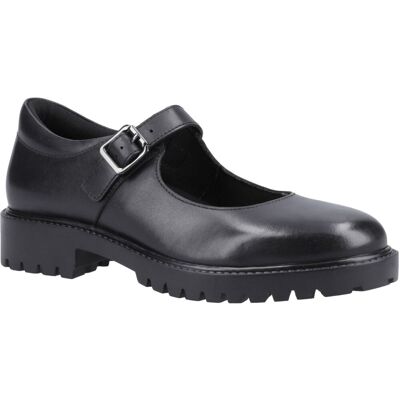 Hush Puppies Aurora Senior Mädchenschuhe Aus Schwarzem Leder Schwarz EU 40,5 / UK 7 Hush Puppies Aurora Senior Mädchenschuhe Aus Schwarzem Leder Schwarz EU 40,5 / UK 7