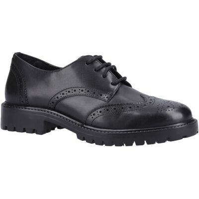 Hush Puppies Athena Senior Leder Mädchen's schwarze Brogues Schwarz EU 38 / UK 5 Hush Puppies Athena Senior Leder Mädchen's schwarze Brogues Schwarz EU 38 / UK 5