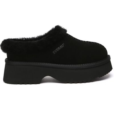 EverAU Australia EVER AU Australien Damen Savanna Knöchelhöhe Chunky Plattform Lammfellstiefel Schwarz EU 38 / UK 5 EverAU Australia EVER AU Australien Damen Savanna Knöchelhöhe Chunky Plattform Lammfellstiefel Schwarz EU 38 / UK 5