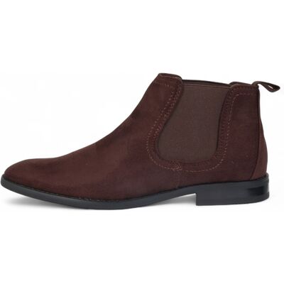 Infinity Leather Herren Bown Wildleder Chelsea Boots Echtlederfutter Slip-On Braun EU40 Infinity Leather Herren Bown Wildleder Chelsea Boots Echtlederfutter Slip-On Braun EU40