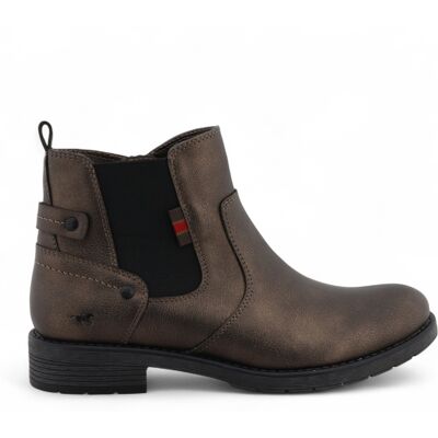 Mustang Chelsea-Stiefeletten für Damen in Goldbraun Gold EU40 Mustang Chelsea-Stiefeletten für Damen in Goldbraun Gold EU40