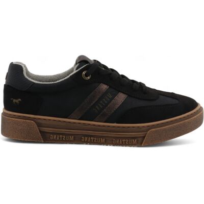 Mustang Damen Sneaker Street Plateau Schwarz Schwarz EU41 Mustang Damen Sneaker Street Plateau Schwarz Schwarz EU41