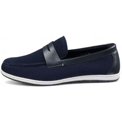 Infinity Leather Atmungsaktive Slipper für Herren in Marineblau, leicht Marine EU42 Infinity Leather Atmungsaktive Slipper für Herren in Marineblau, leicht Marine EU42